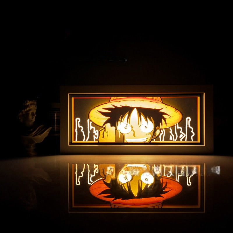 Lampe 3D Luffy