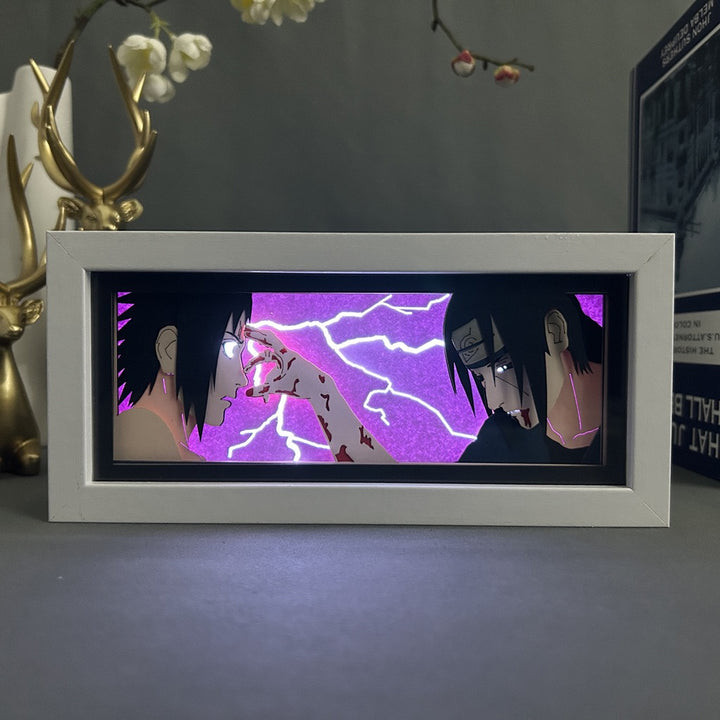 Lampe 3D Sasuke Itachi