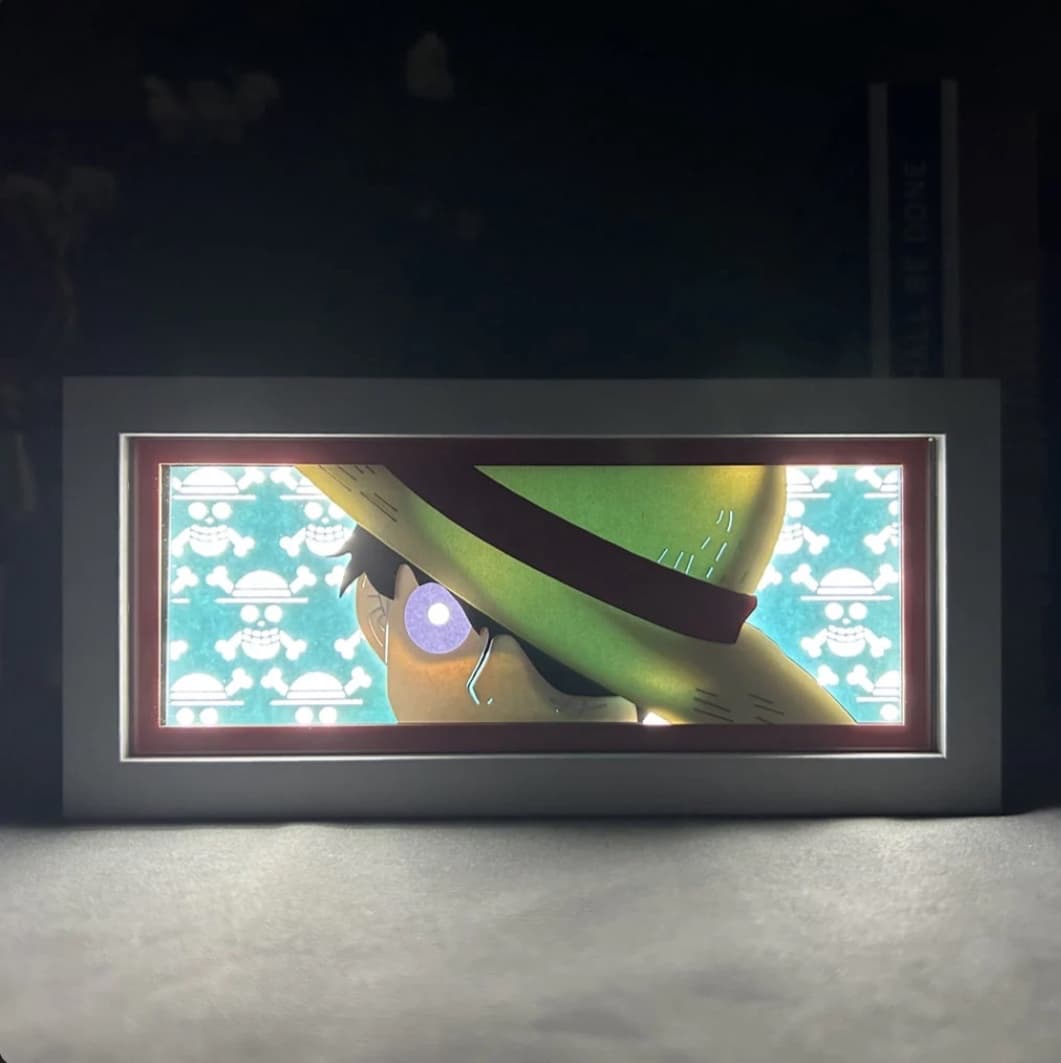 Lampe 3D Luffy