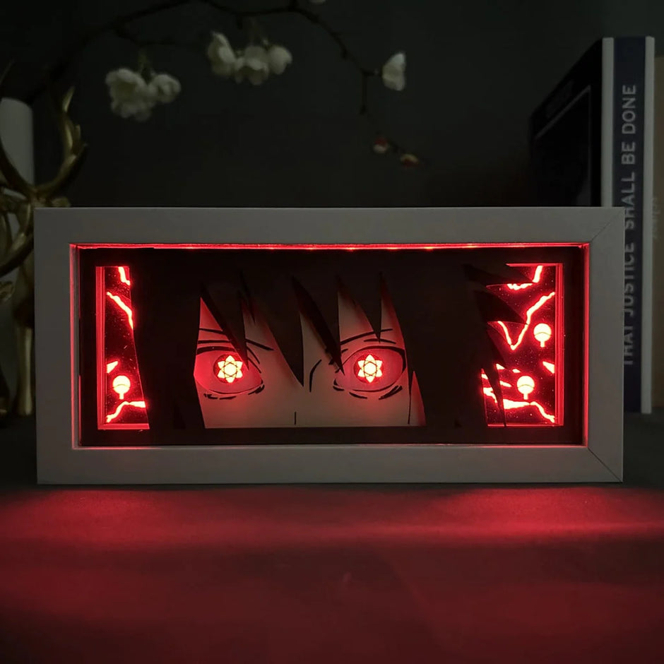 Lampe 3D Sasuke
