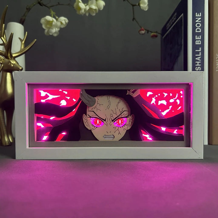 Lampe 3D Nezuko