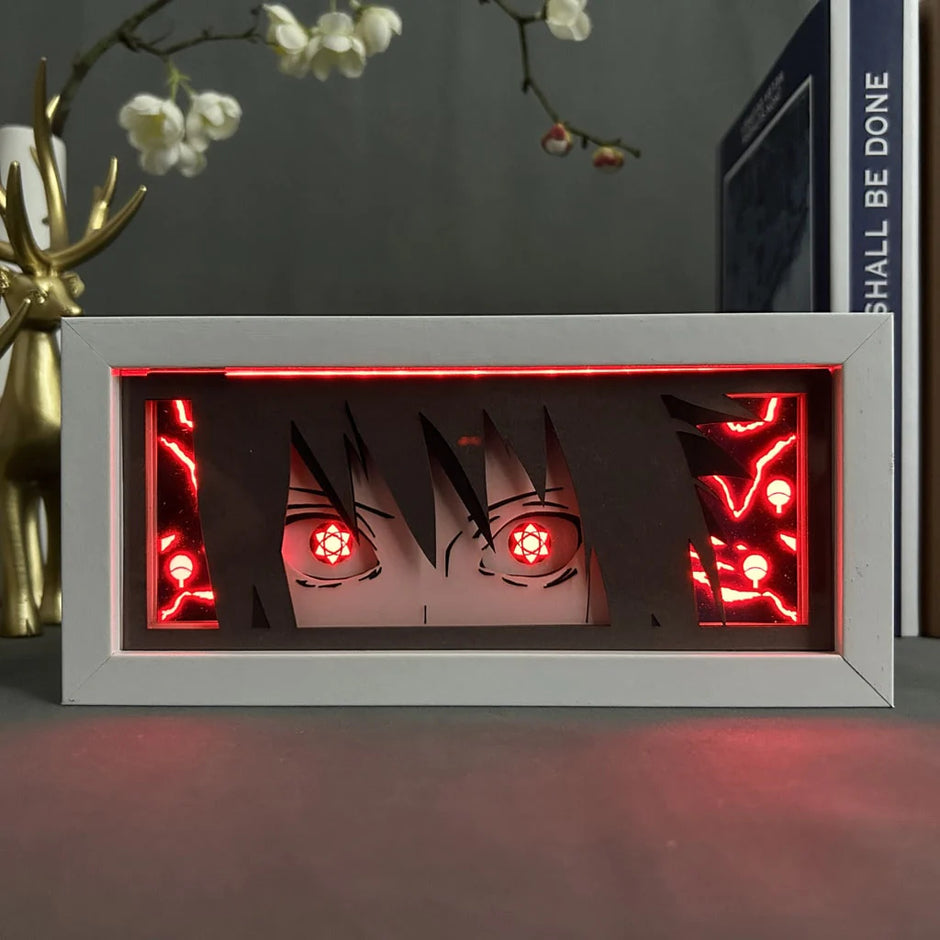 Lampe 3D Sasuke