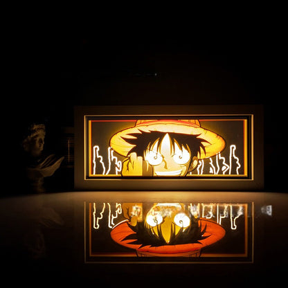 Lampe 3D Luffy