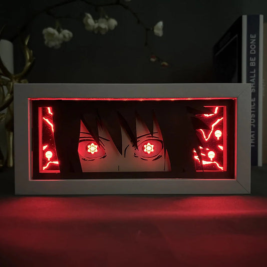 Lampe 3D Sasuke